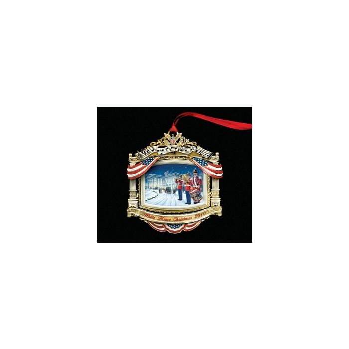The United States Marine Band by White House Historical Association 2010 White House Christmas Ornament