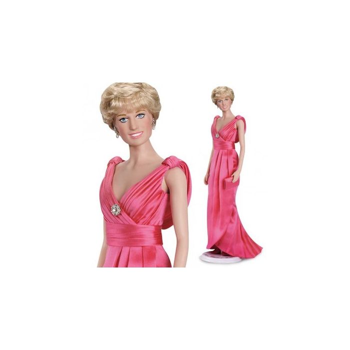 franklin mint princess diana doll value
