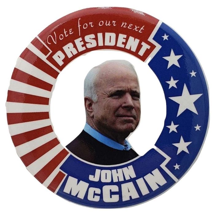 2008 McCain Palin Campaign Button