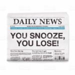 What the heck is a You Snooze You Lose" email!